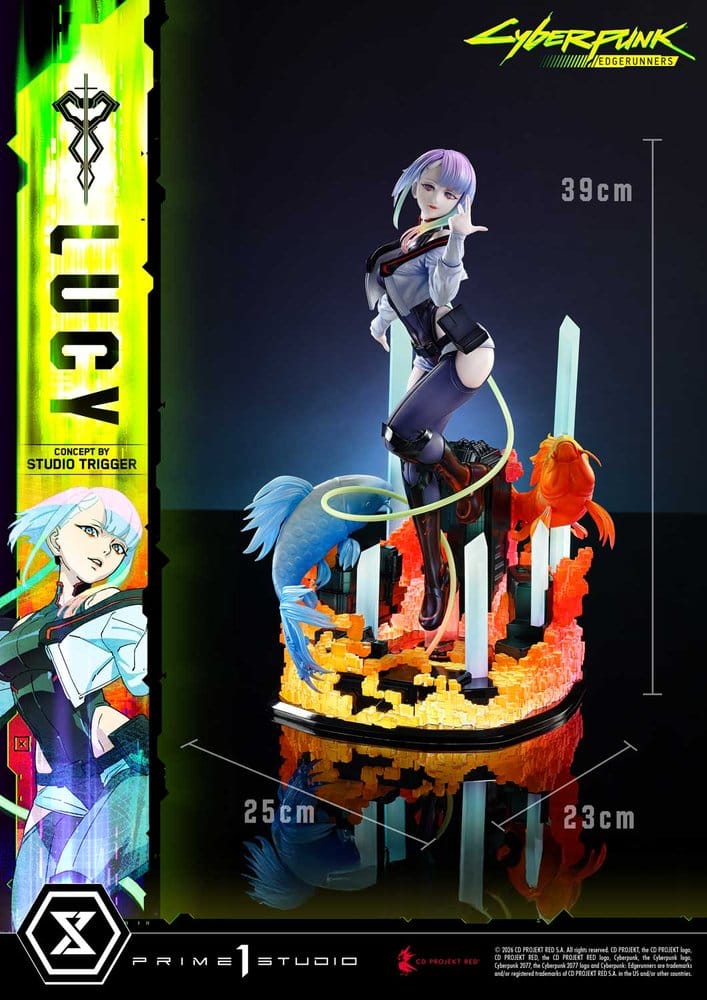 Cyberpunk: Edgerunners Concept Masterline Series Estatua 1/5 Lucy (Concept By Studio TRIGGER) 39 cm