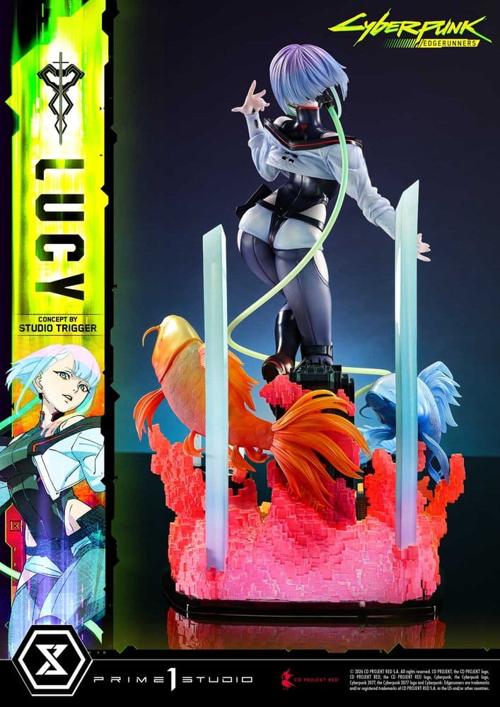 Cyberpunk: Edgerunners Concept Masterline Series Estatua 1/5 Lucy (Concept By Studio TRIGGER) 39 cm