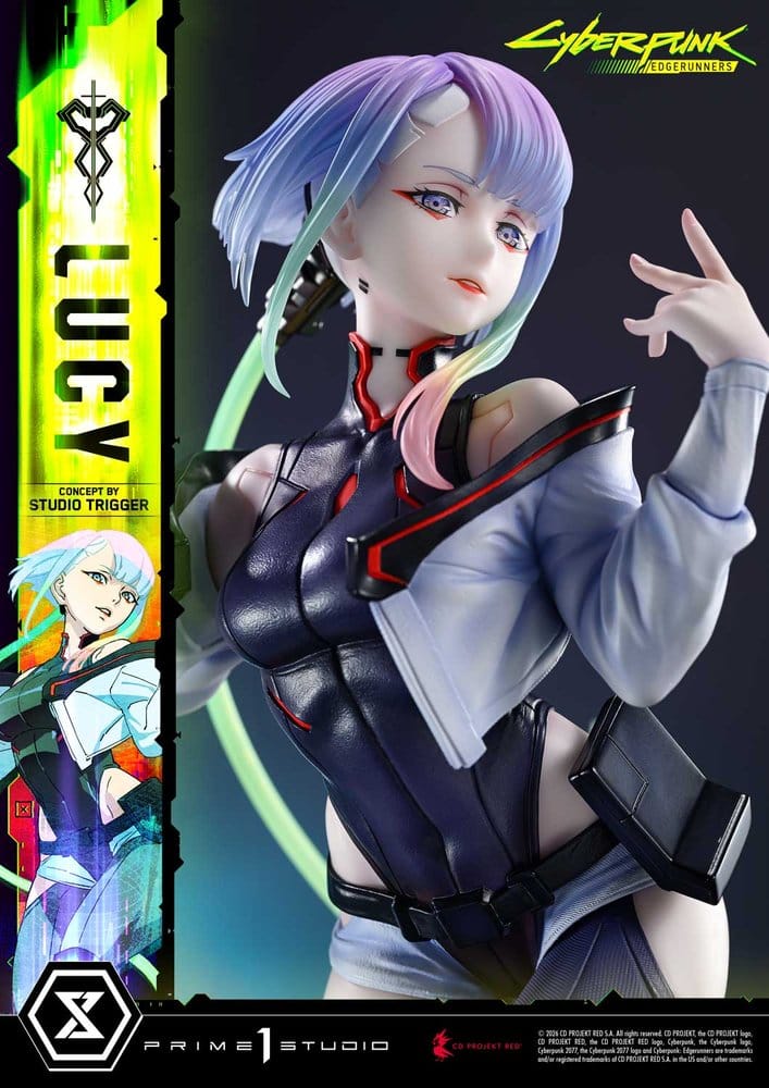 Cyberpunk: Edgerunners Concept Masterline Series Estatua 1/5 Lucy (Concept By Studio TRIGGER) 39 cm