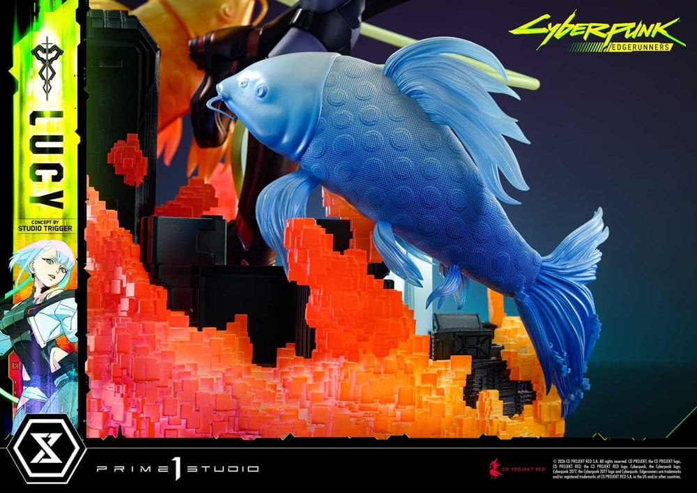 Cyberpunk: Edgerunners Concept Masterline Series Estatua 1/5 Lucy (Concept By Studio TRIGGER) 39 cm