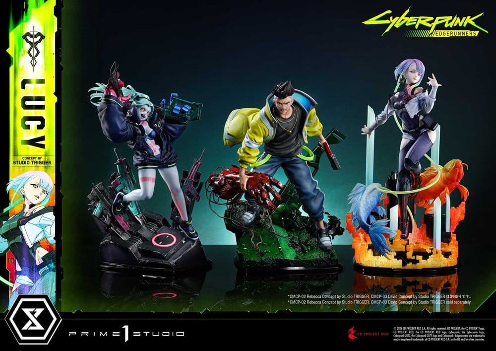 Cyberpunk: Edgerunners Concept Masterline Series Estatua 1/5 Lucy (Concept By Studio TRIGGER) 39 cm