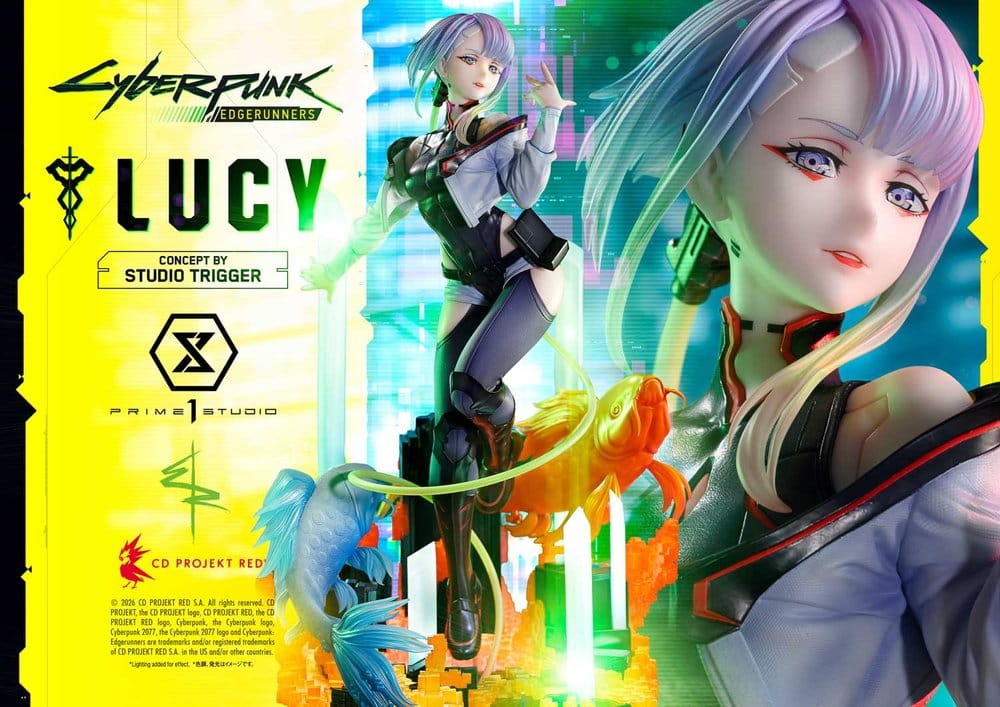Cyberpunk: Edgerunners Concept Masterline Series Estatua 1/5 Lucy (Concept By Studio TRIGGER) Bonus Version 39 cm