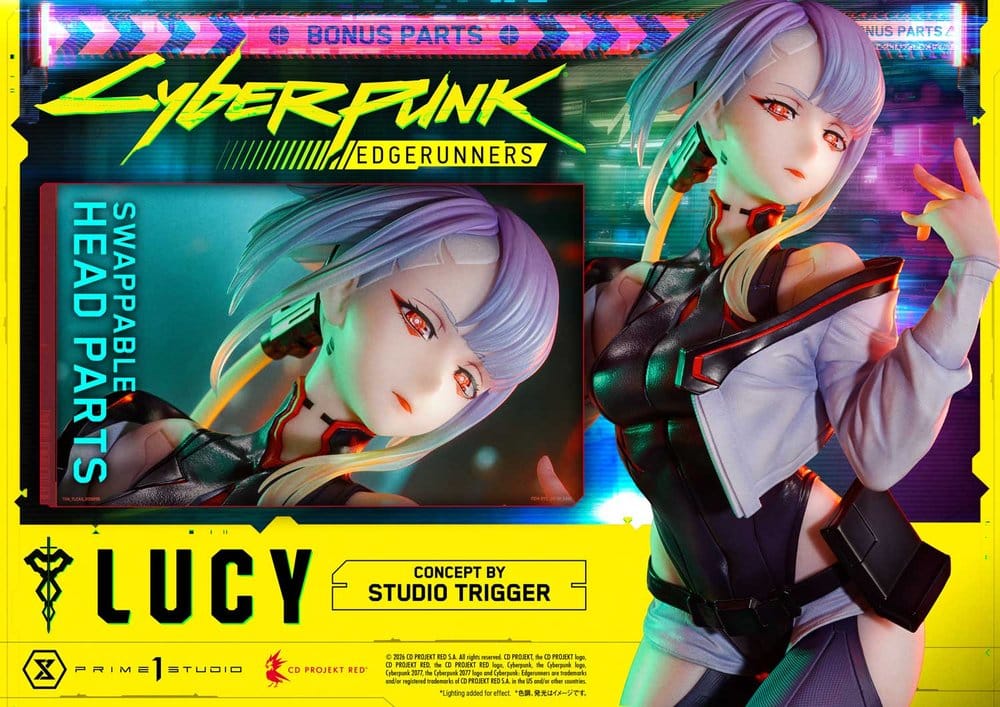 Cyberpunk: Edgerunners Concept Masterline Series Estatua 1/5 Lucy (Concept By Studio TRIGGER) Bonus Version 39 cm