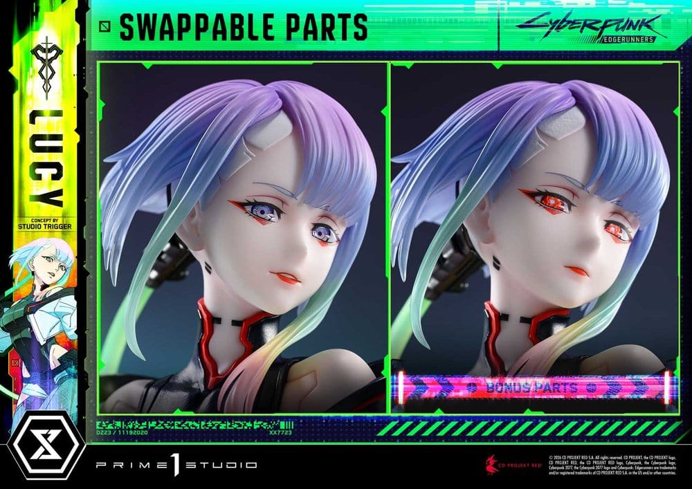 Cyberpunk: Edgerunners Concept Masterline Series Estatua 1/5 Lucy (Concept By Studio TRIGGER) Bonus Version 39 cm