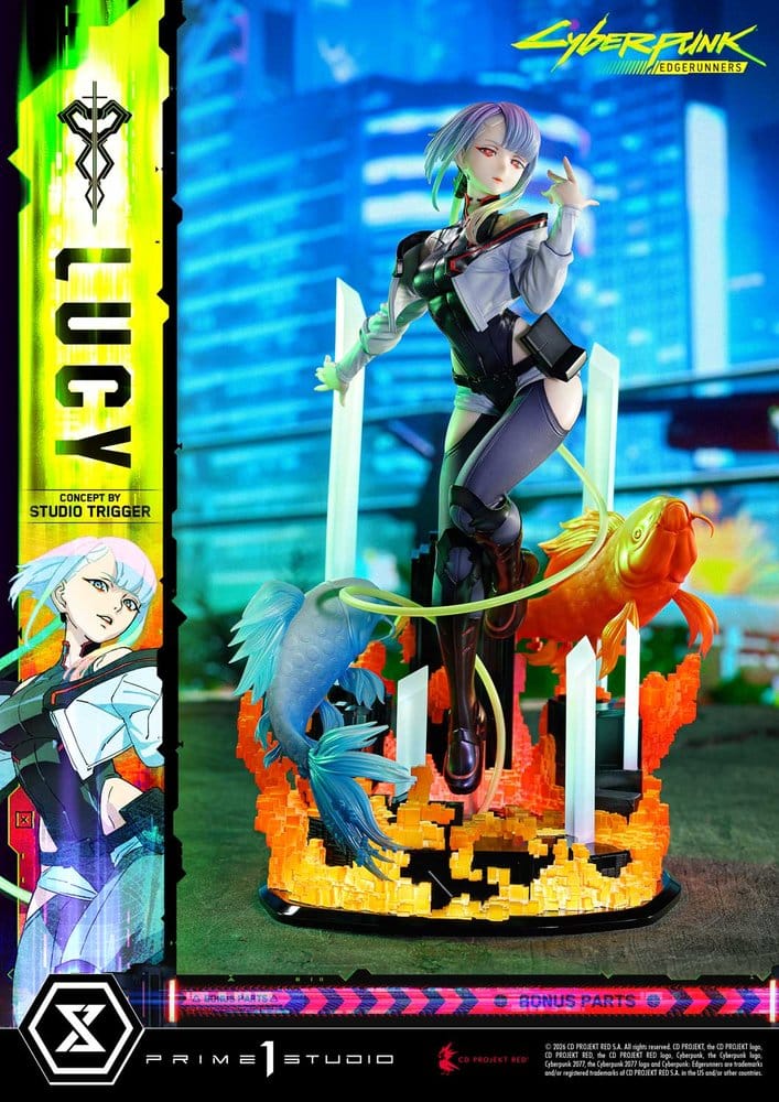 Cyberpunk: Edgerunners Concept Masterline Series Estatua 1/5 Lucy (Concept By Studio TRIGGER) Bonus Version 39 cm