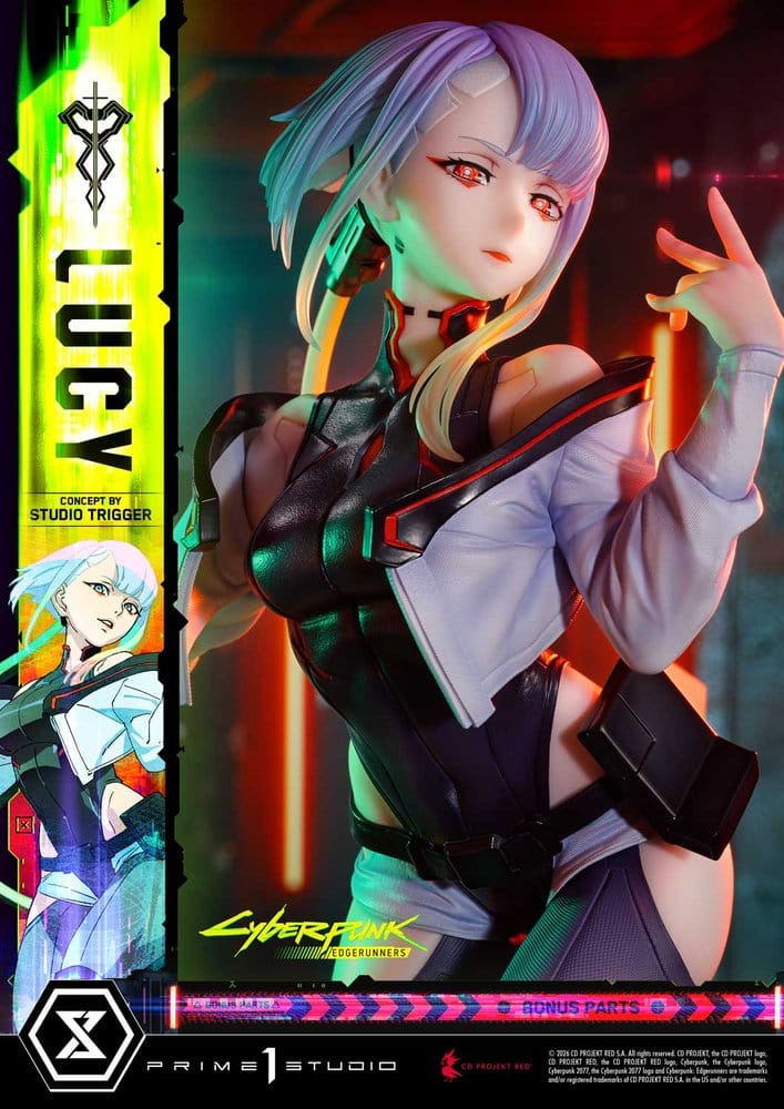 Cyberpunk: Edgerunners Concept Masterline Series Estatua 1/5 Lucy (Concept By Studio TRIGGER) Bonus Version 39 cm