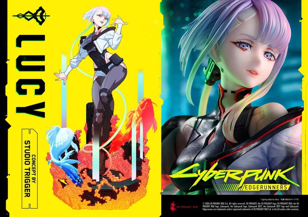 Cyberpunk: Edgerunners Concept Masterline Series Estatua 1/5 Lucy (Concept By Studio TRIGGER) Bonus Version 39 cm