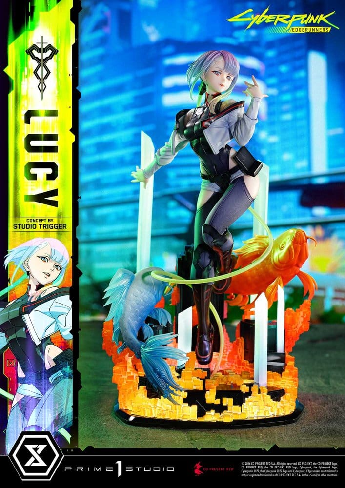 Cyberpunk: Edgerunners Concept Masterline Series Estatua 1/5 Lucy (Concept By Studio TRIGGER) Bonus Version 39 cm