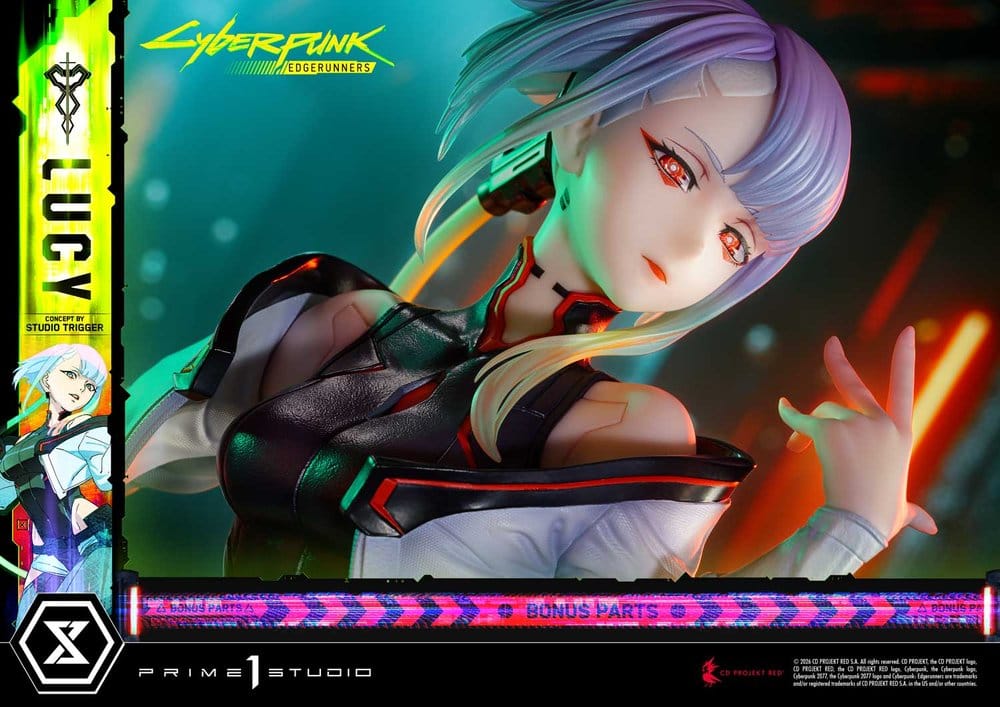 Cyberpunk: Edgerunners Concept Masterline Series Estatua 1/5 Lucy (Concept By Studio TRIGGER) Bonus Version 39 cm