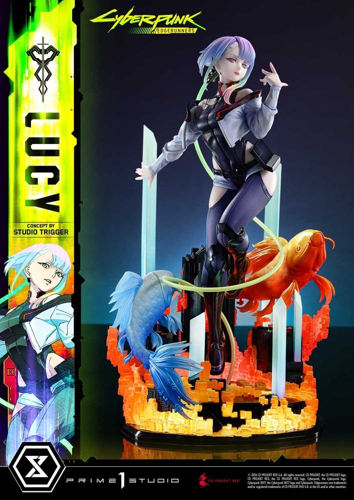 Cyberpunk: Edgerunners Concept Masterline Series Estatua 1/5 Lucy (Concept By Studio TRIGGER) Bonus Version 39 cm