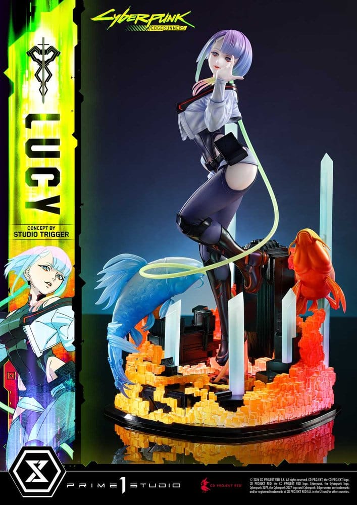 Cyberpunk: Edgerunners Concept Masterline Series Estatua 1/5 Lucy (Concept By Studio TRIGGER) Bonus Version 39 cm