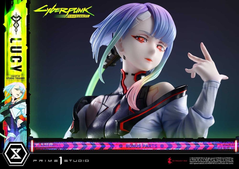 Cyberpunk: Edgerunners Concept Masterline Series Estatua 1/5 Lucy (Concept By Studio TRIGGER) Bonus Version 39 cm