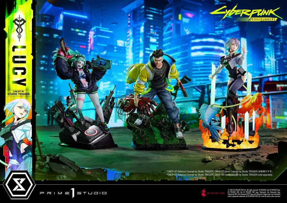 Cyberpunk: Edgerunners Concept Masterline Series Estatua 1/5 Lucy (Concept By Studio TRIGGER) Bonus Version 39 cm