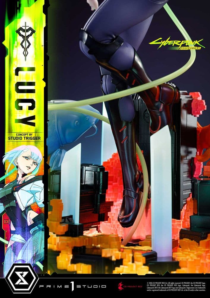 Cyberpunk: Edgerunners Concept Masterline Series Estatua 1/5 Lucy (Concept By Studio TRIGGER) Bonus Version 39 cm
