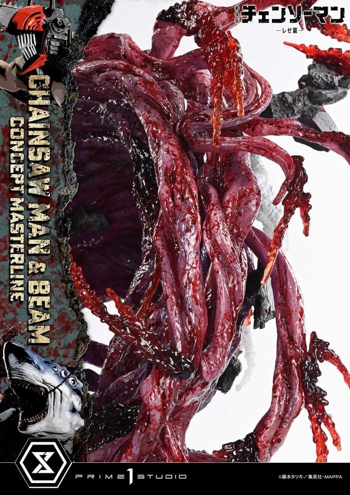 Chainsaw Man Concept Masterline Series Estatua 1/6 Chainsaw Man & Beam 73 cm