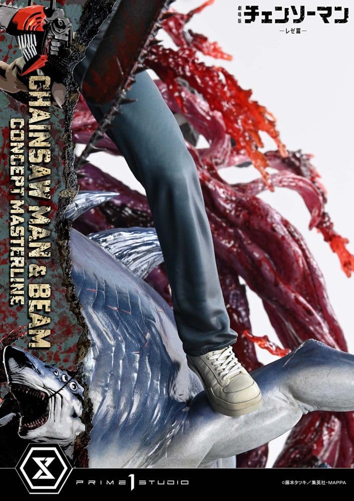 Chainsaw Man Concept Masterline Series Estatua 1/6 Chainsaw Man & Beam Bonus Version 73 cm