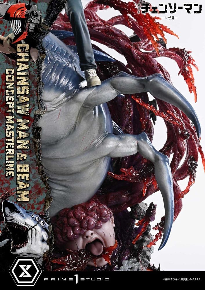 Chainsaw Man Concept Masterline Series Estatua 1/6 Chainsaw Man & Beam Bonus Version 73 cm