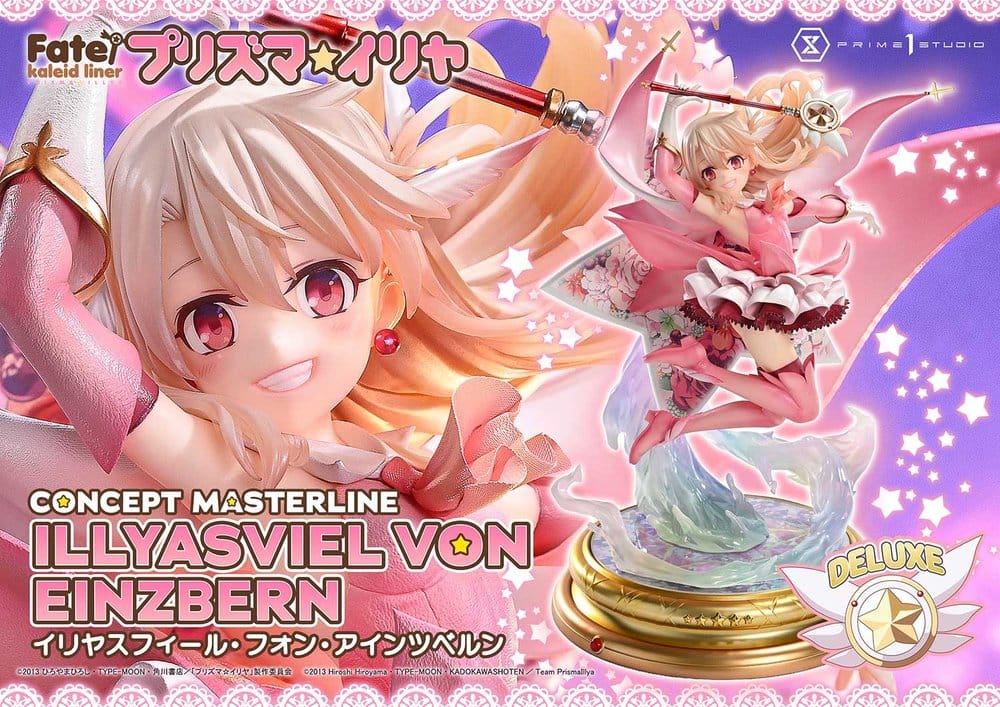 Fate/kaleid liner Prisma Illya Concept Masterline Estatua 1/5 Illyasviel von Einzbern DX Bonus Version 35 cm
