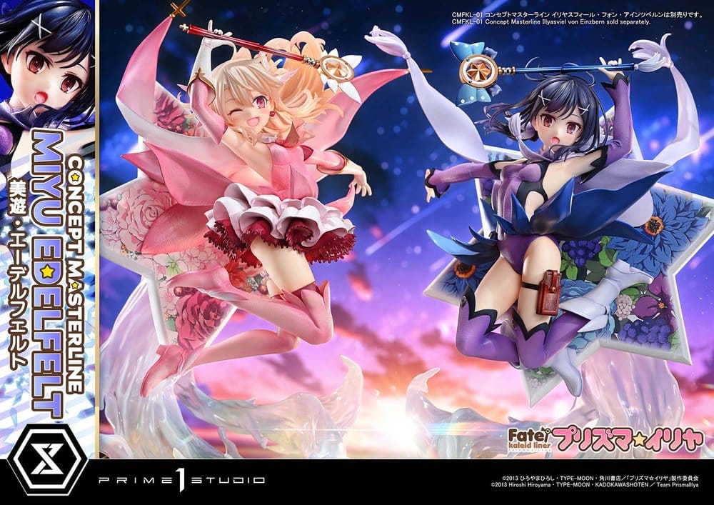Fate/kaleid liner Prisma Illya Concept Masterline Series Estatua 1/5 Miyu Edelfelt DX Bonus Version 35 cm