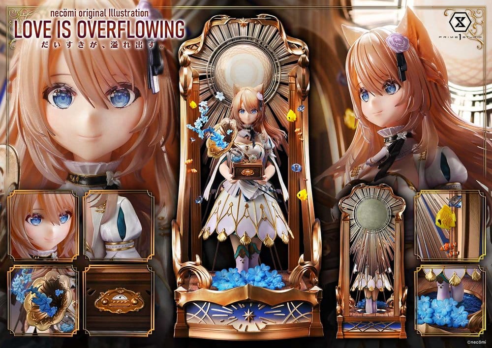 Original Illustration Concept Masterline Estatua 1/5 Love Is Overflowing Bonus Version 43 cm