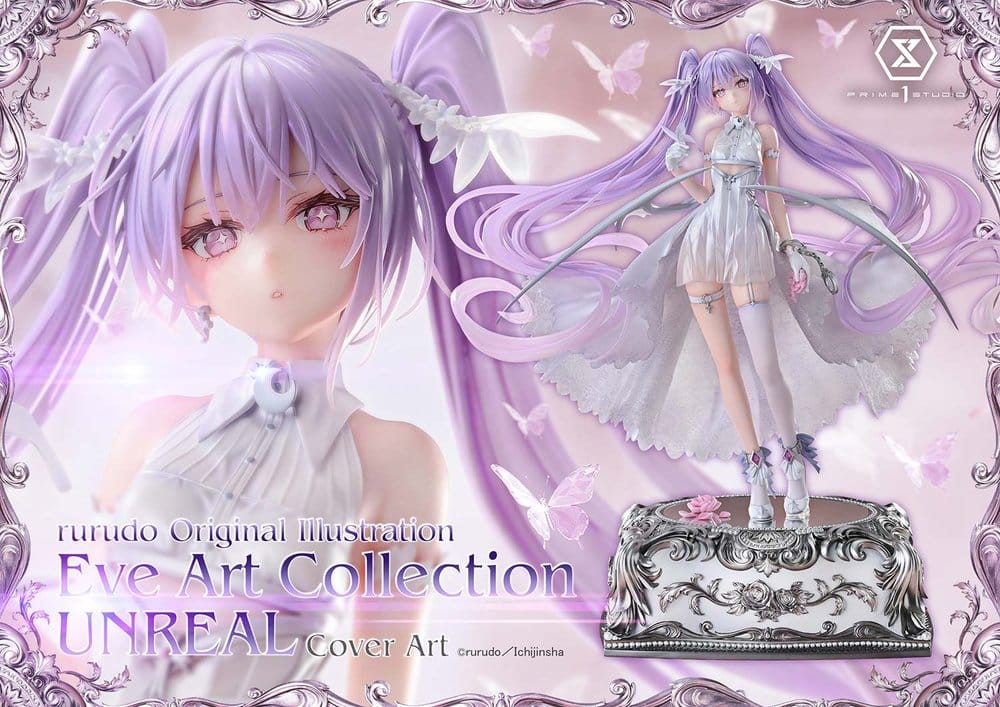 Original Illustration Concept Masterline Estatua 1/5 Eve Art Collection UNREAL Cover Art 42 cm