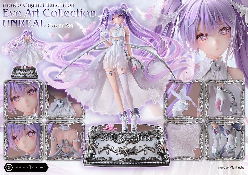 Original Illustration Concept Masterline Estatua 1/5 Eve Art Collection UNREAL Cover Art 42 cm