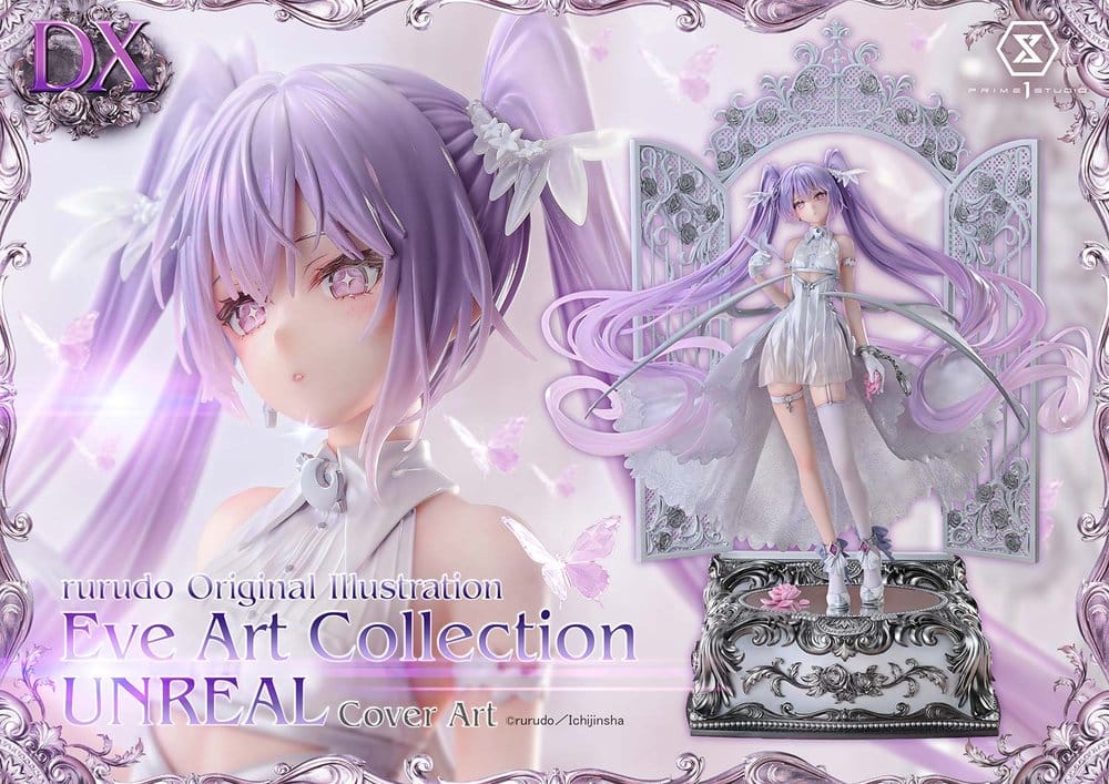 Original Illustration Concept Masterline Estatua 1/5 Eve Art Collection UNREAL Cover Art Deluxe Version 52 cm