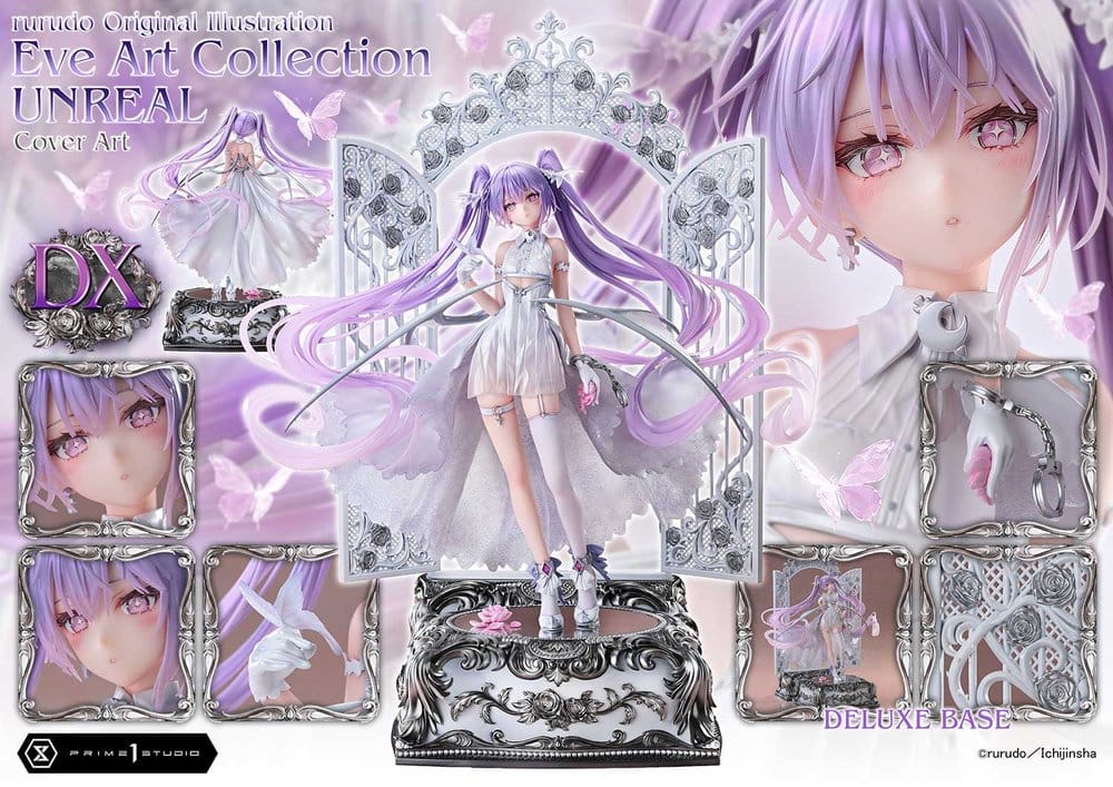 Original Illustration Concept Masterline Estatua 1/5 Eve Art Collection UNREAL Cover Art DX Bonus Version 52 cm