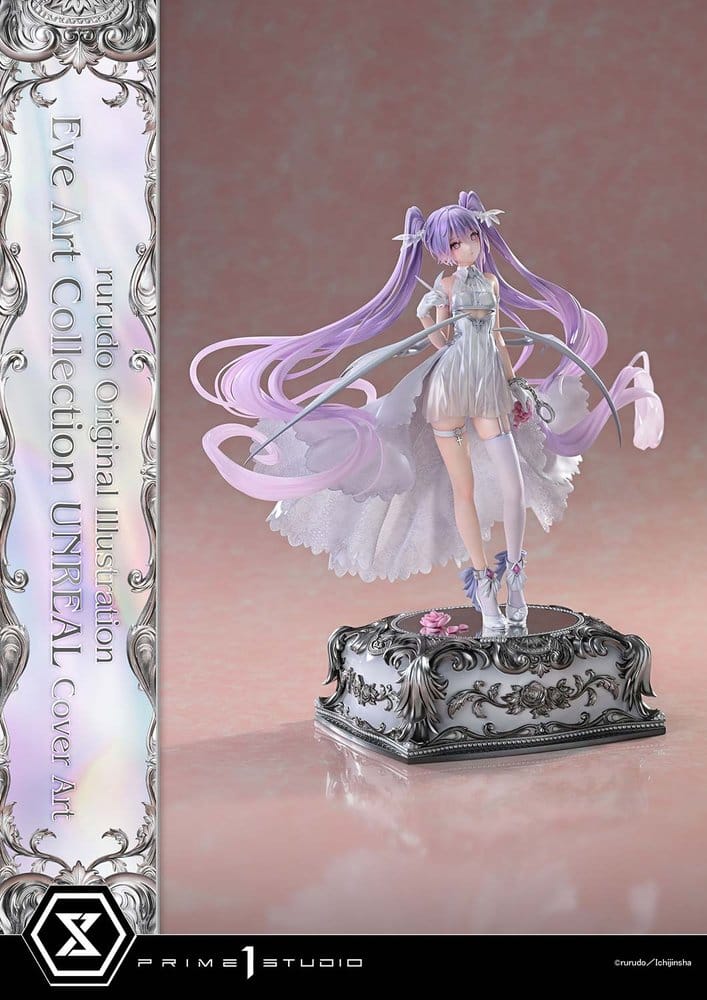 Original Illustration Concept Masterline Estatua 1/5 Eve Art Collection UNREAL Cover Art DX Bonus Version 52 cm