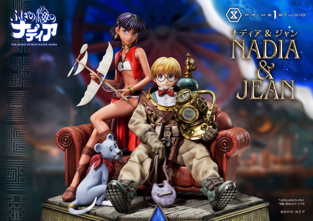 Nadia: The Secret of Blue Water Concept Masterline Series Estatua 1/6 Nadia & Jean Bonus Ver. 35 cm