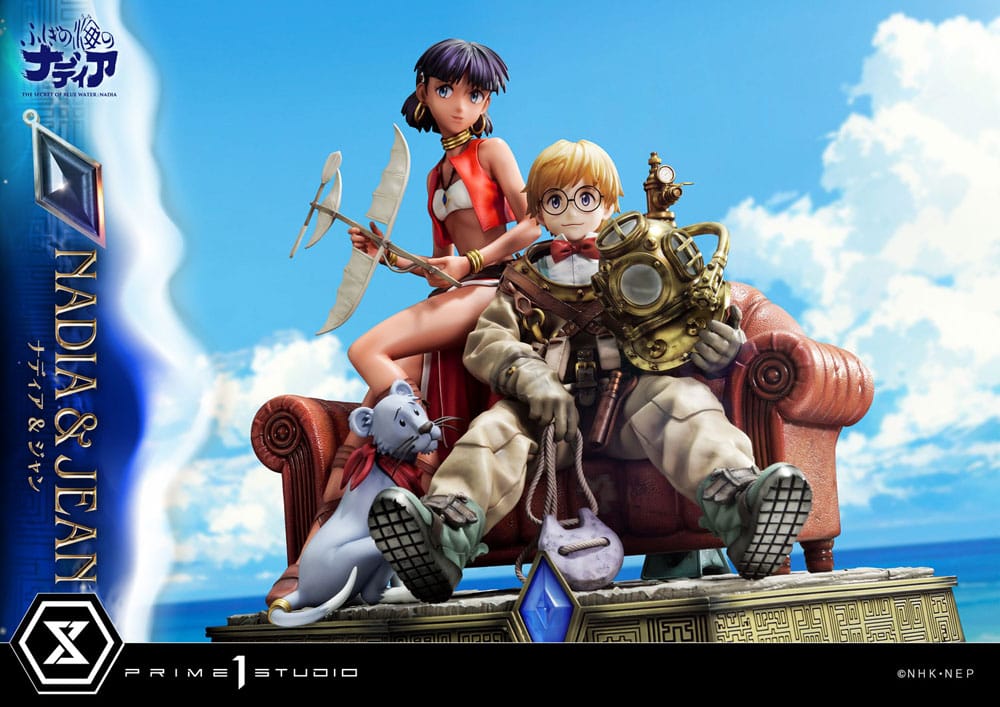 Nadia: The Secret of Blue Water Concept Masterline Series Estatua 1/6 Nadia & Jean Bonus Ver. 35 cm