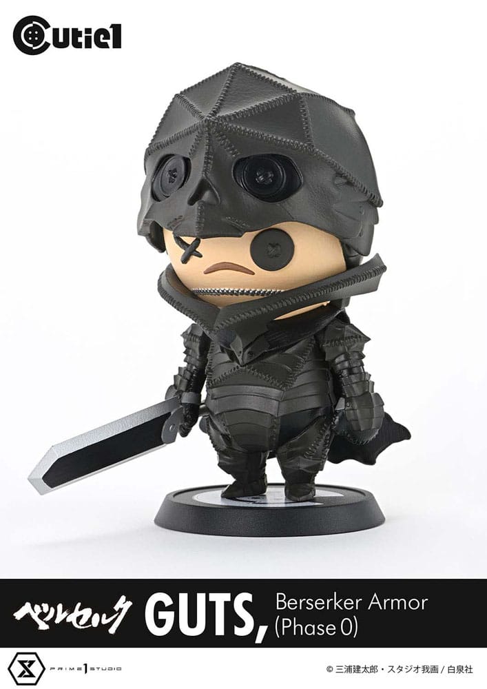 Berserk Minifigura Cutie1 PVC Guts Berserker Armor (Phase 0) 12 cm