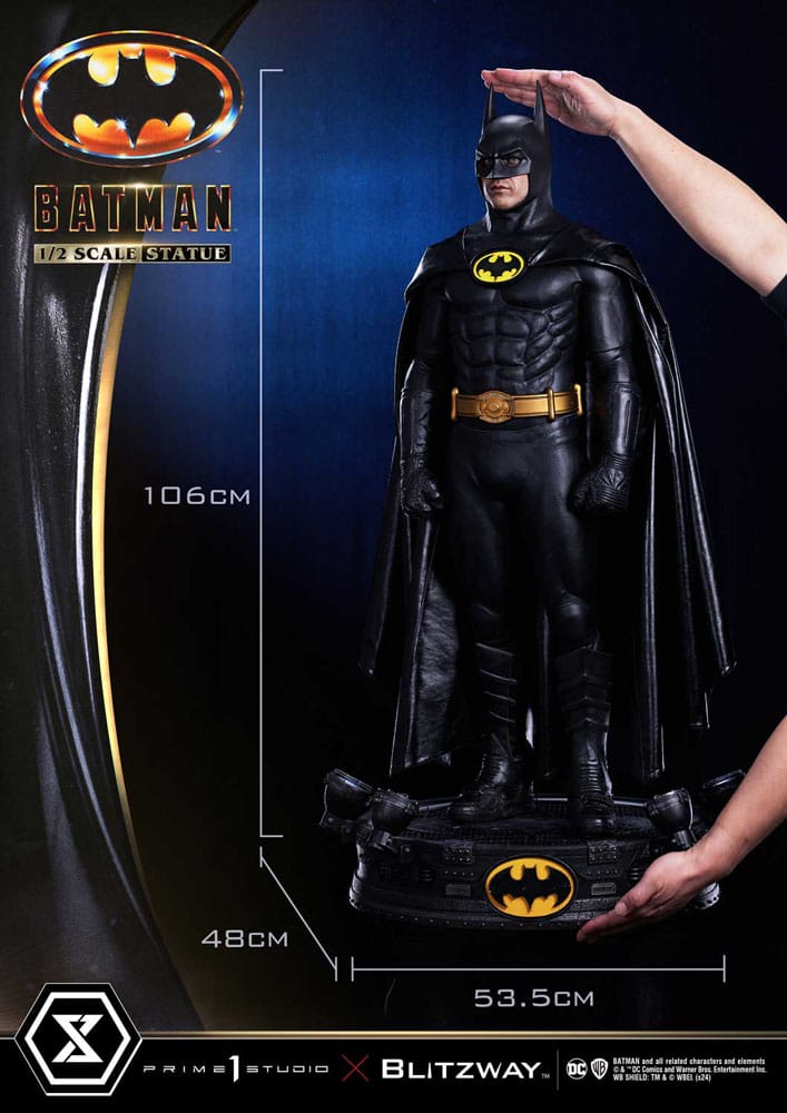 Batman Estatua 1/2 Batman 1989 106 cm