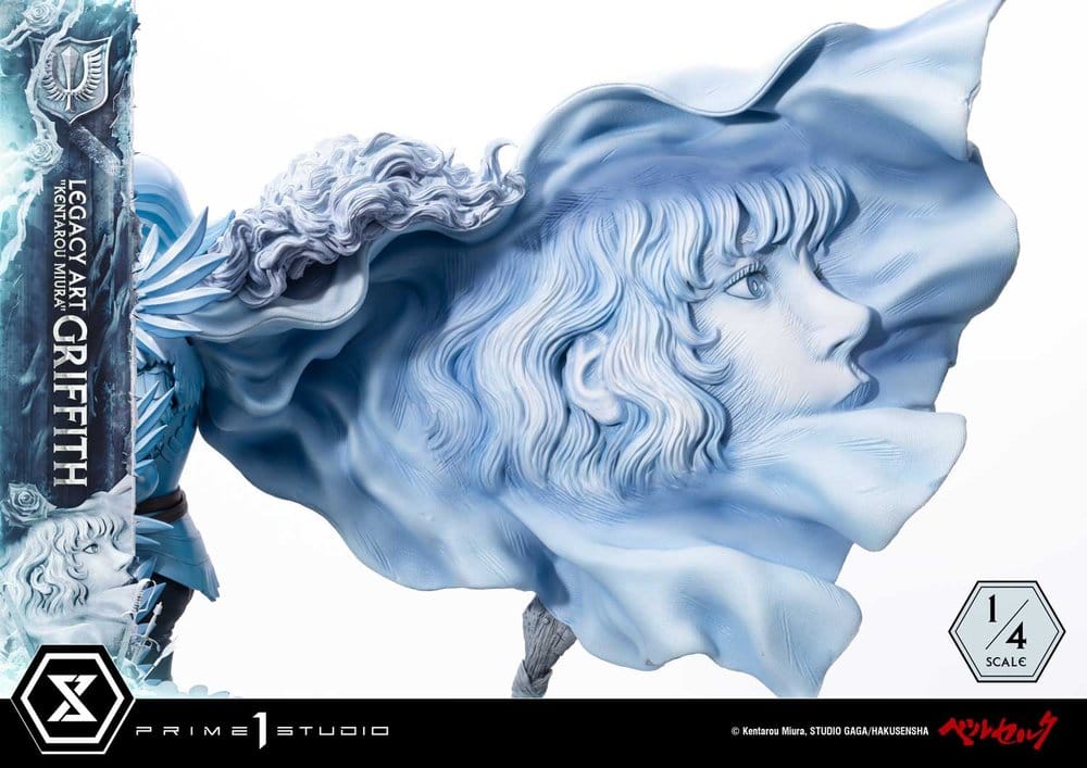 Berserk Legacy Art "Kentarou Miura" Estatua 1/4 Griffith Bonus Version 93 cm