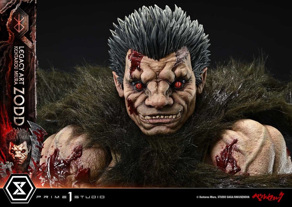Berserk Legacy Art "Kentarou Miura" Estatua 1/4 Zodd 88 cm