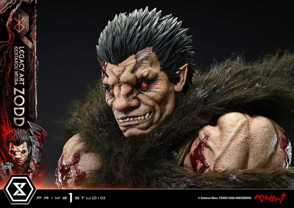 Berserk Legacy Art "Kentarou Miura" Estatua 1/4 Zodd 88 cm