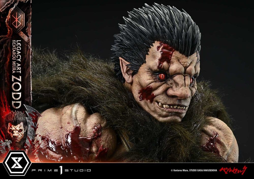 Berserk Legacy Art "Kentarou Miura" Estatua 1/4 Zodd 88 cm