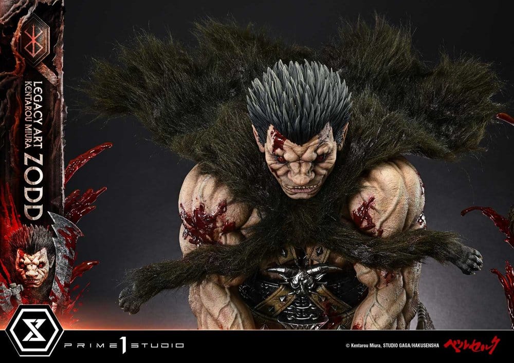 Berserk Legacy Art "Kentarou Miura" Estatua 1/4 Zodd 88 cm