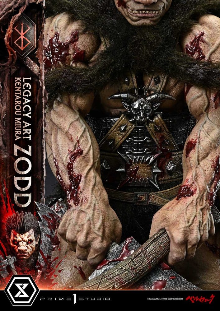 Berserk Legacy Art "Kentarou Miura" Estatua 1/4 Zodd 88 cm