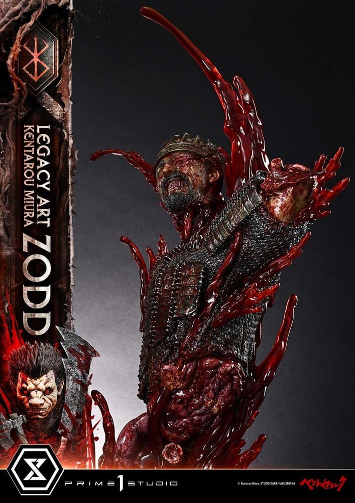 Berserk Legacy Art "Kentarou Miura" Estatua 1/4 Zodd 88 cm
