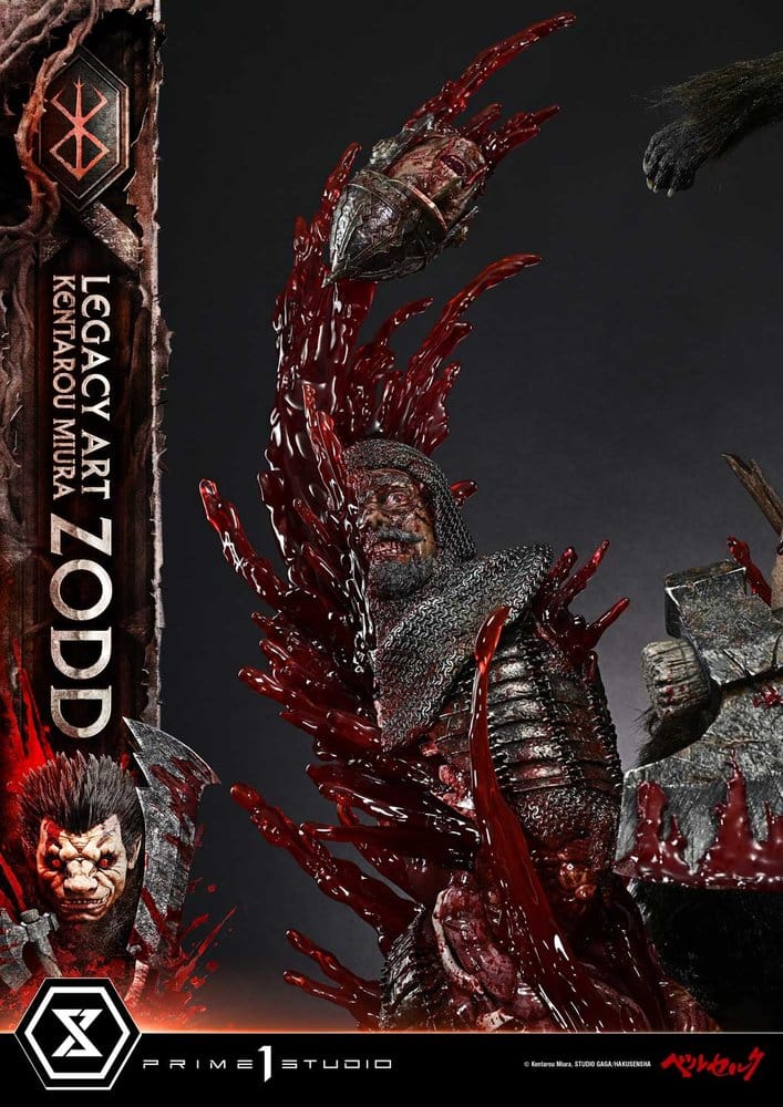 Berserk Legacy Art "Kentarou Miura" Estatua 1/4 Zodd 88 cm