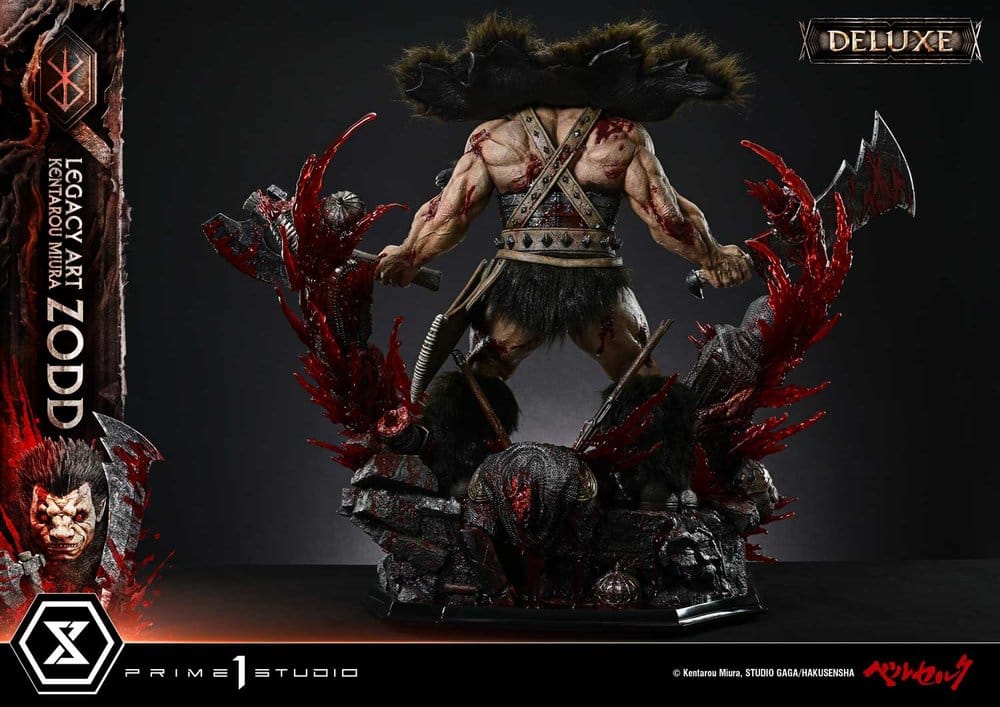 Berserk Legacy Art "Kentarou Miura" Estatua 1/4 Zodd Deluxe Version 88 cm