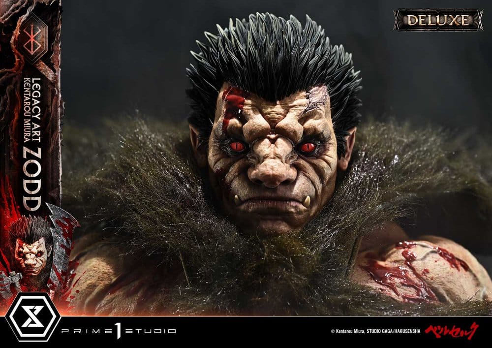 Berserk Legacy Art "Kentarou Miura" Estatua 1/4 Zodd Deluxe Version 88 cm