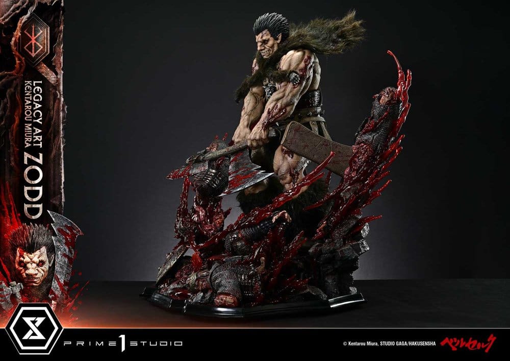 Berserk Legacy Art "Kentarou Miura" Estatua 1/4 Zodd Deluxe Version 88 cm
