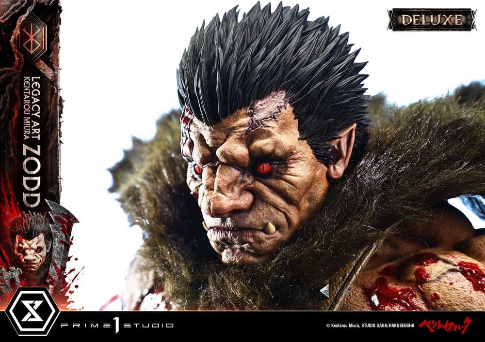 Berserk Legacy Art "Kentarou Miura" Estatua 1/4 Zodd Deluxe Version 88 cm