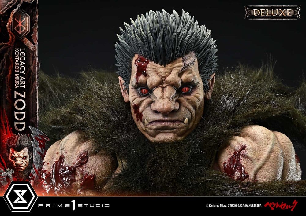 Berserk Legacy Art "Kentarou Miura" Estatua 1/4 Zodd Deluxe Version 88 cm