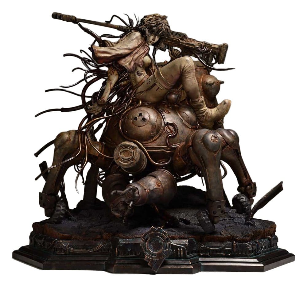 Ghost in the Shell Stand Alone Complex The Legend of Beauty and the Beast Estatua 1/4 Motoko Kusanagi & Tachikoma Art by Entei Ryu Bonus Version 53 cm Frikytopia