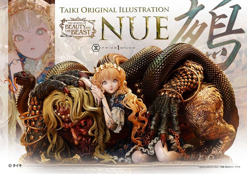 The Legend of Beauty and the Beast Estatua 1/5 Nue Art by Taiki 45 cm