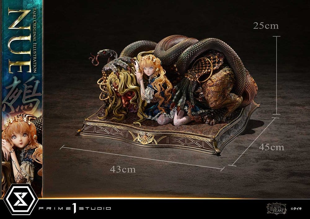 The Legend of Beauty and the Beast Estatua 1/5 Nue Art by Taiki Bonus Version 45 cm