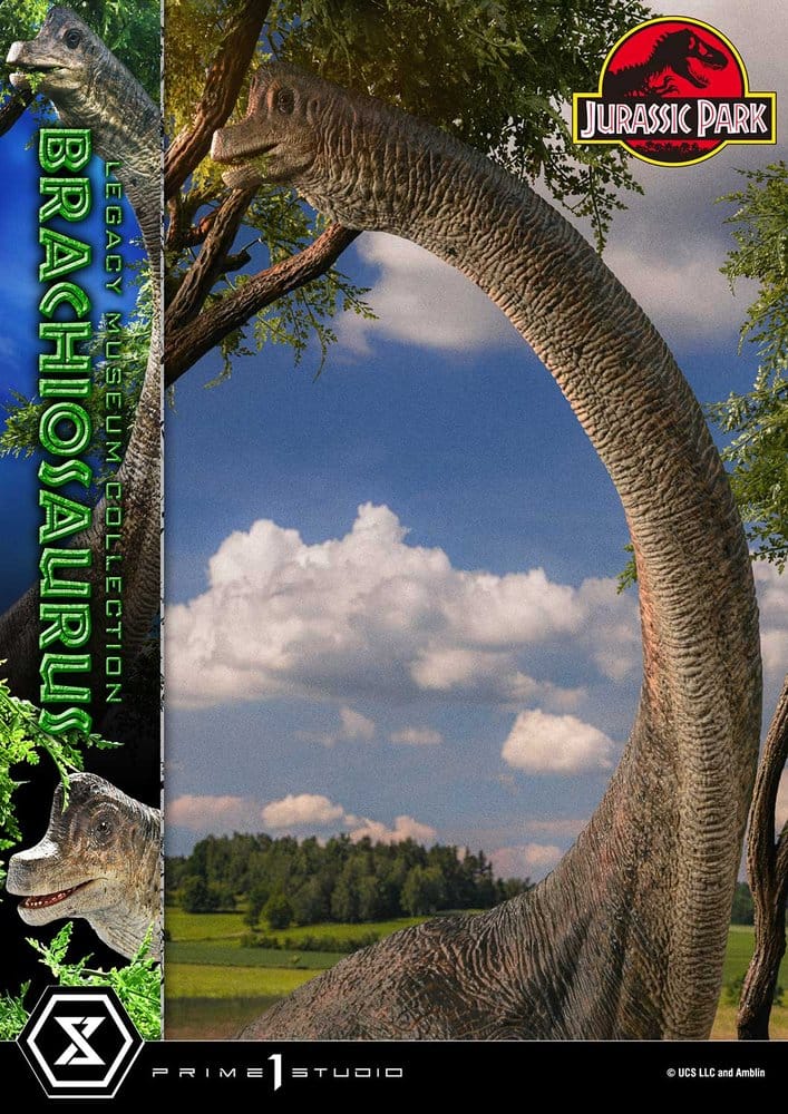 Jurassic Park (Film) Legacy Museum Collection Estatua 1/15 Brachiosaurus 128 cm